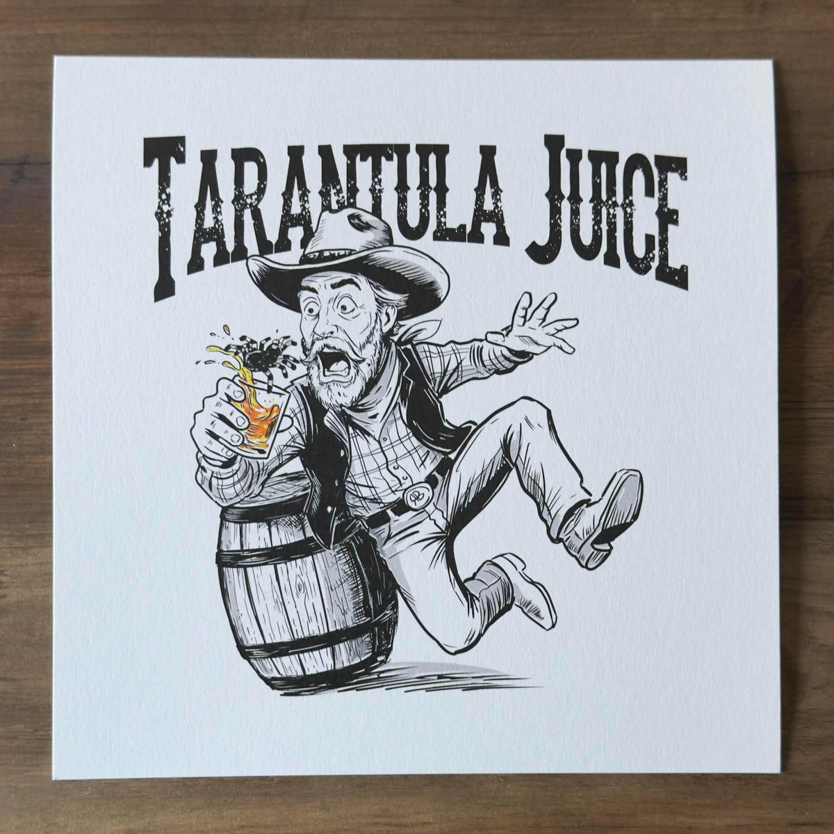Wild West - Tarantula Juice Art (Print Only)